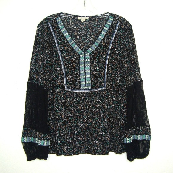 MABE The Flori Navy Blouse *Size M